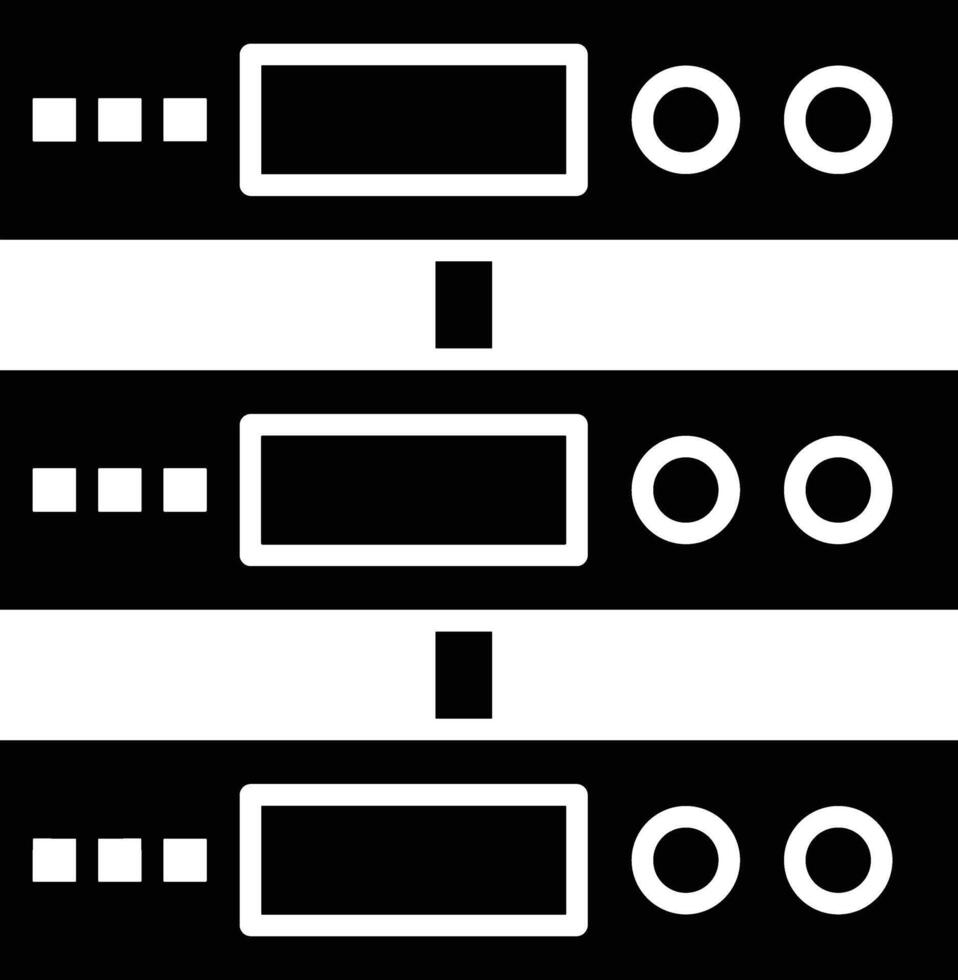 Storage data icon symbol image for database illustration vector