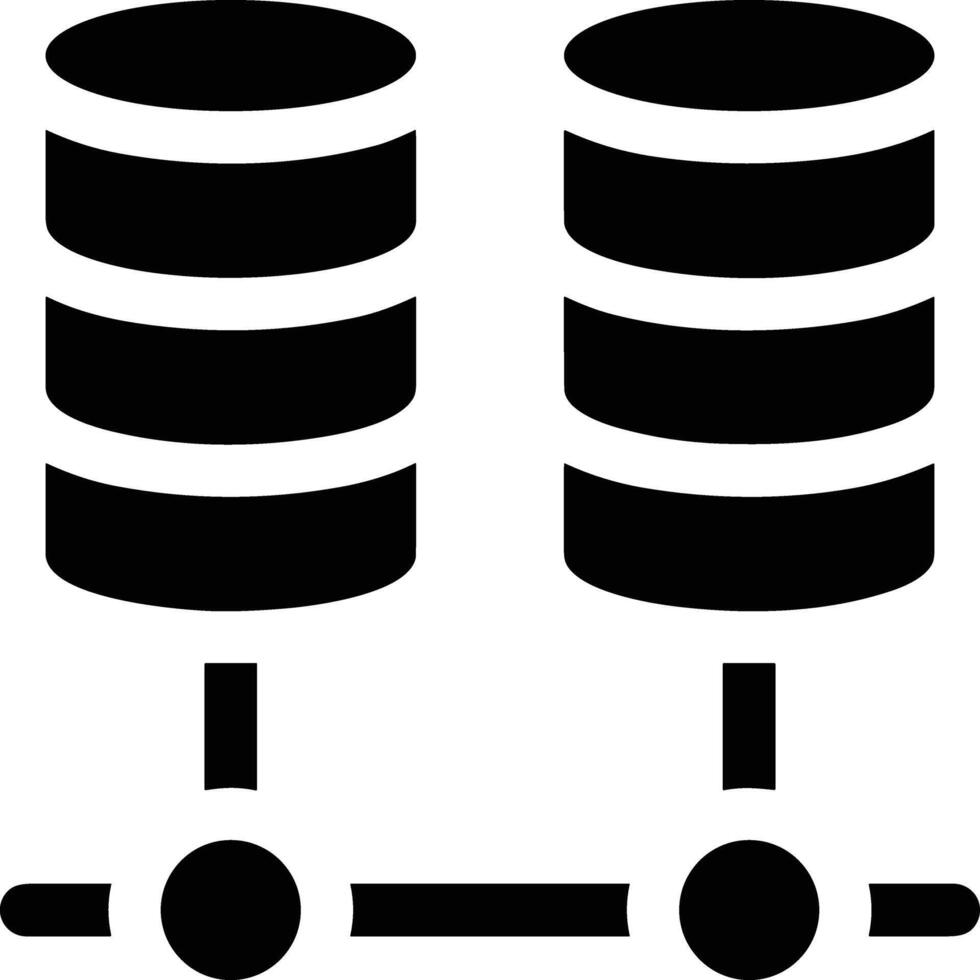Storage data icon symbol image for database illustration vector