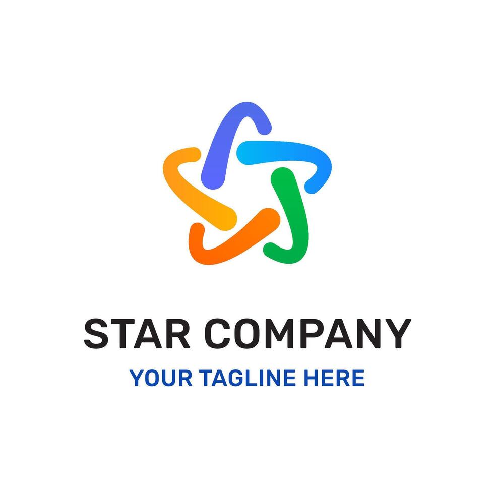 Star Motion Connection Logo vector