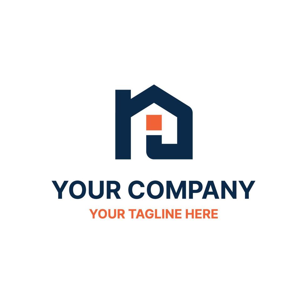 Smart House Building Logo vector