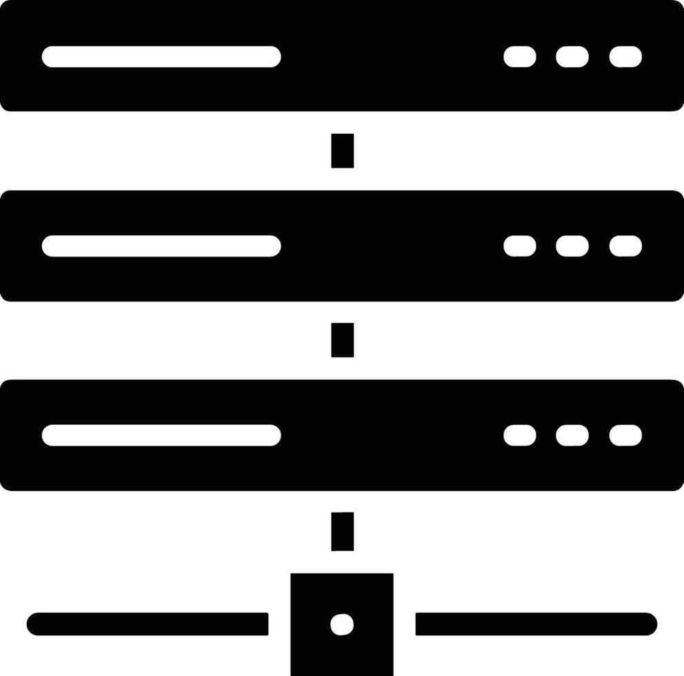 Storage data icon symbol image for database illustration vector