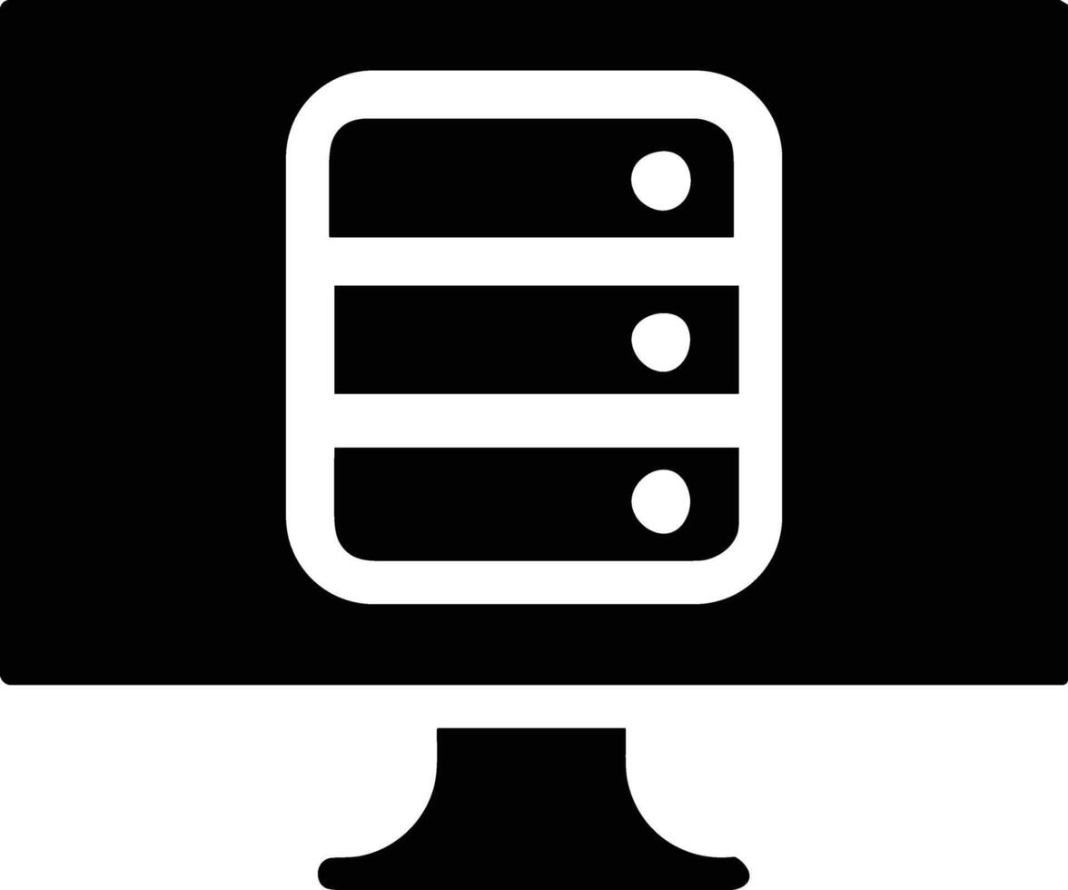 Storage data icon symbol image for database illustration vector