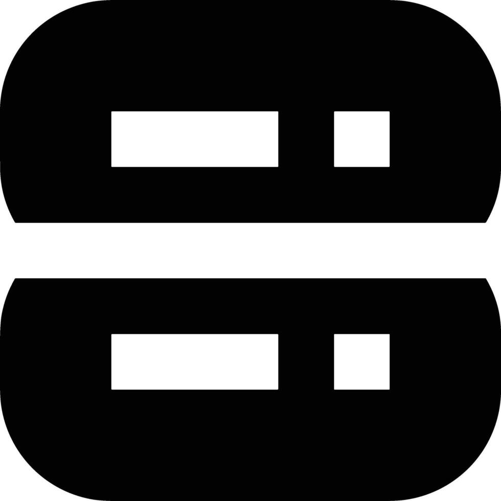 Storage data icon symbol image for database illustration vector