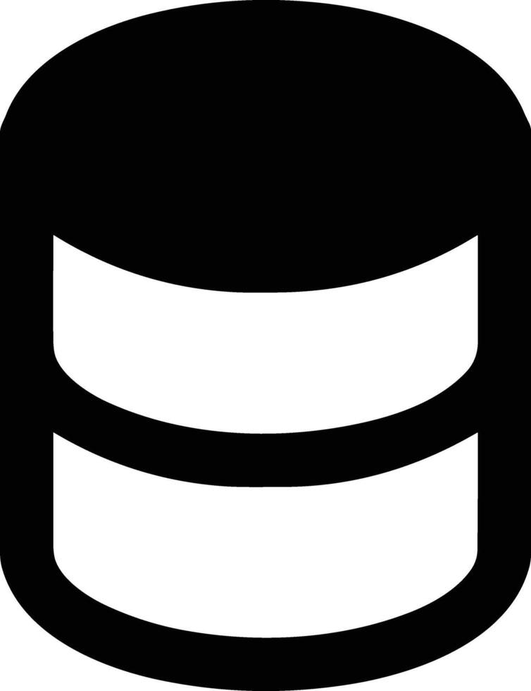 Storage data icon symbol image for database illustration vector