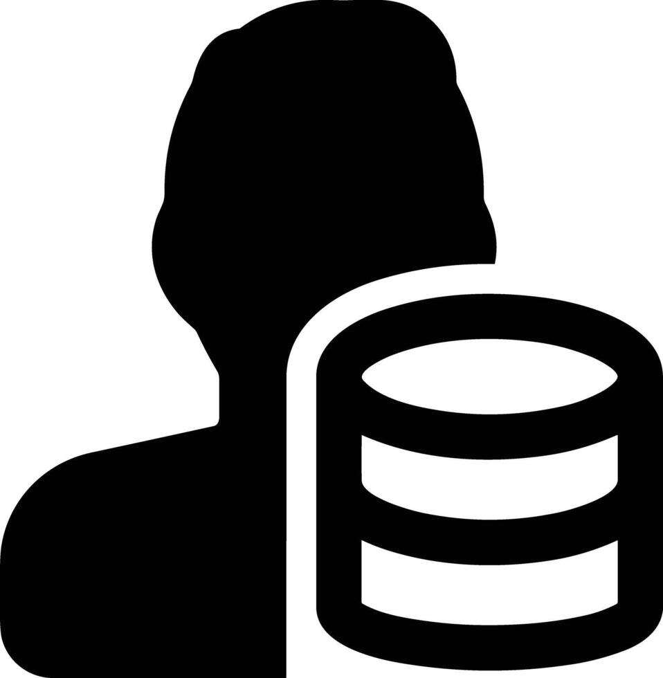 Storage data icon symbol image for database illustration vector