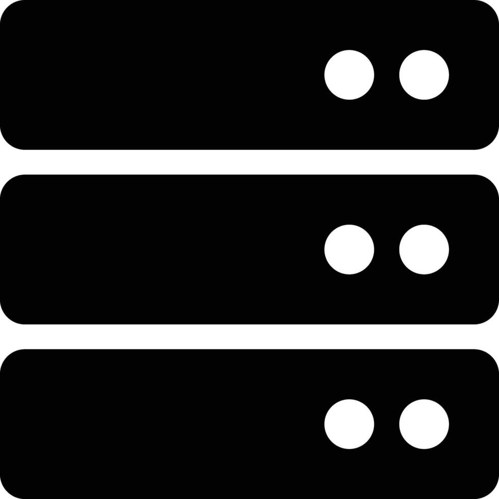 Storage data icon symbol image for database illustration vector