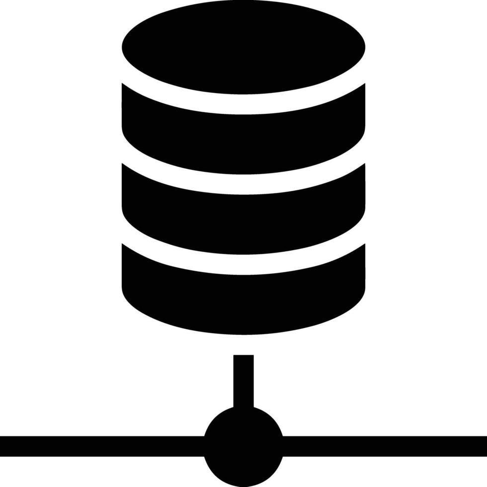 Storage data icon symbol image for database illustration vector