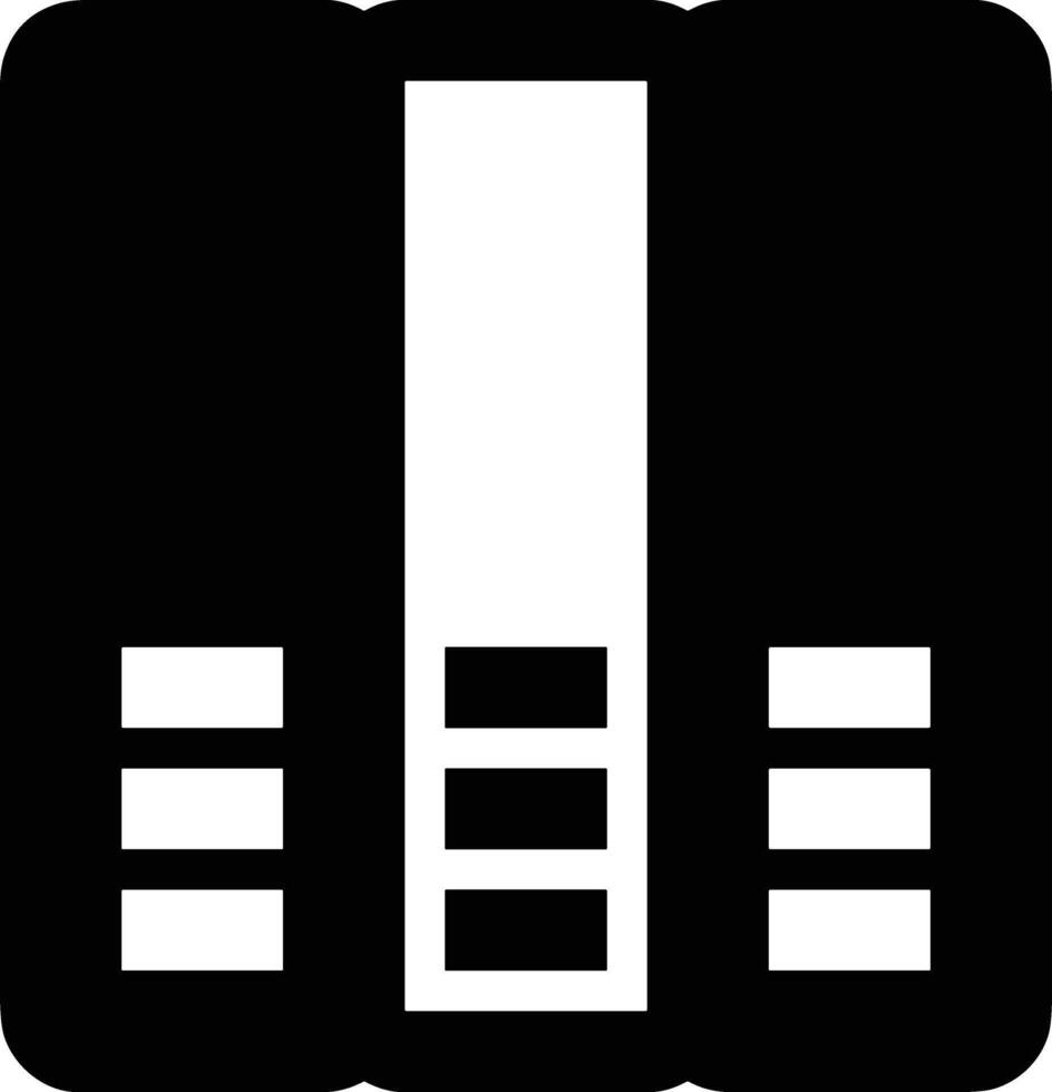 Storage data icon symbol image for database illustration vector