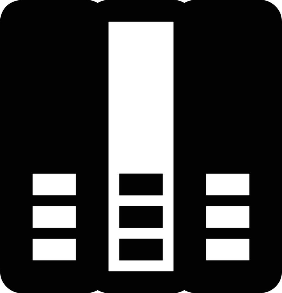 Storage data icon symbol image for database illustration vector