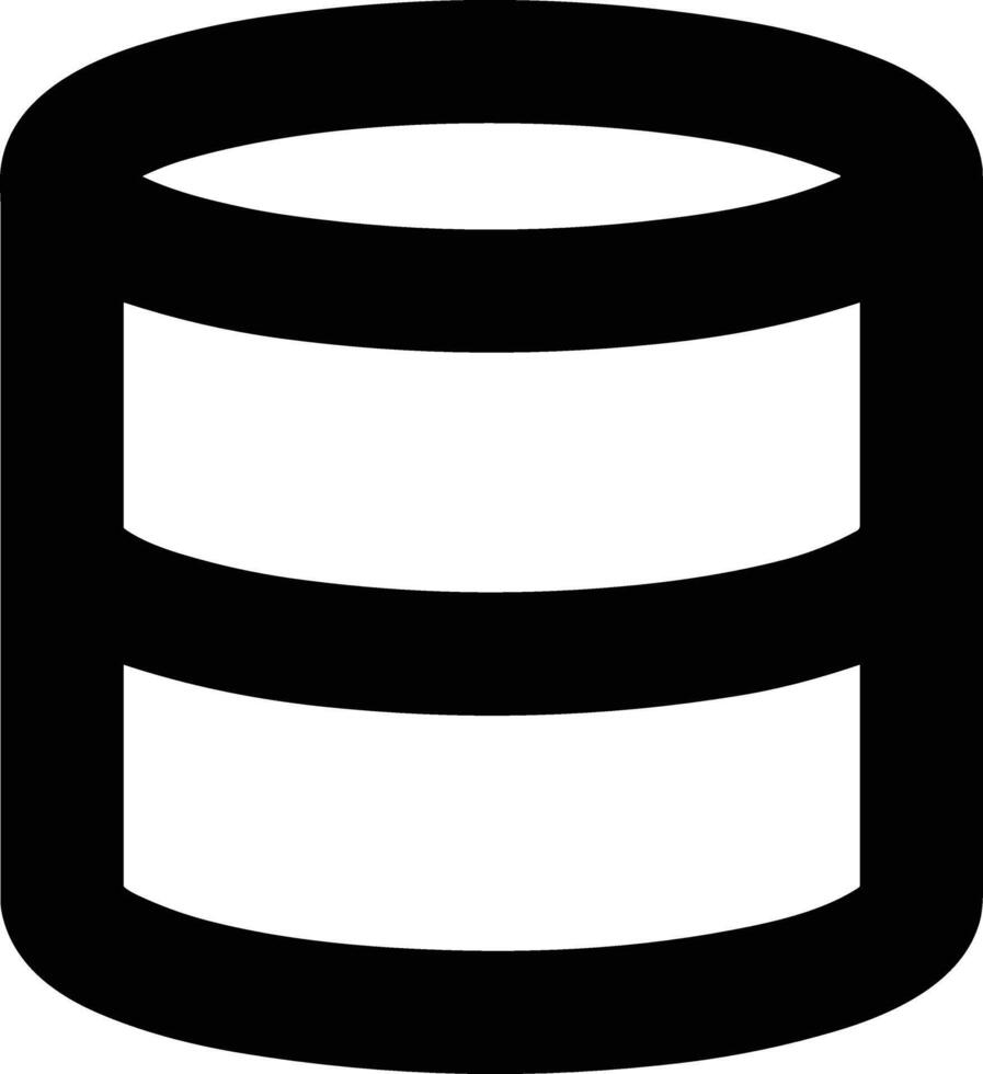 Storage data icon symbol image for database illustration vector