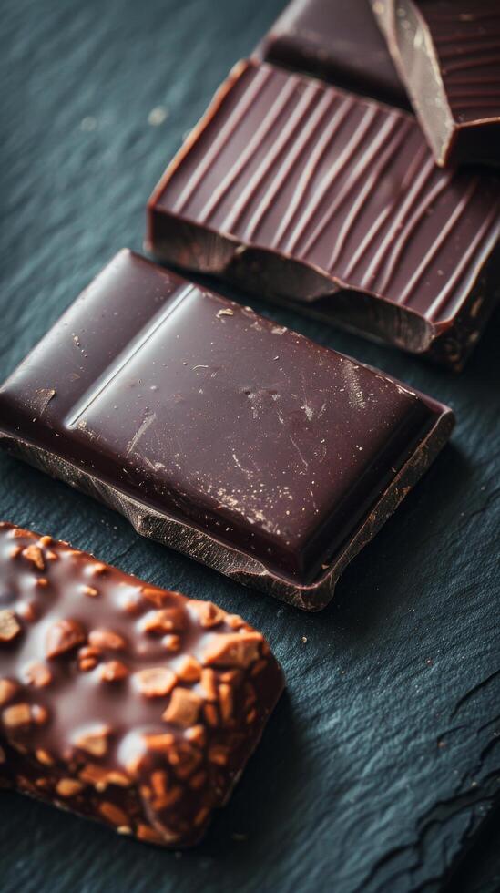 Artisanal Dark Chocolate Bars photo