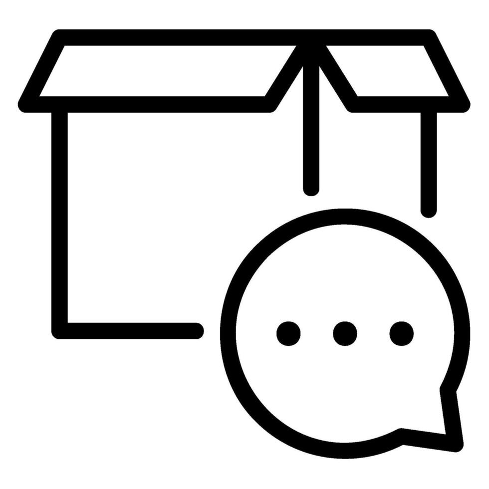 package line icon vector