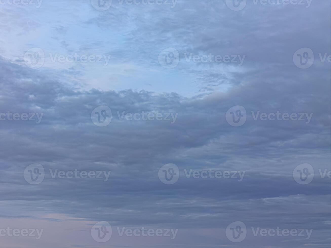 cyan colored clouds with soft highlights photo