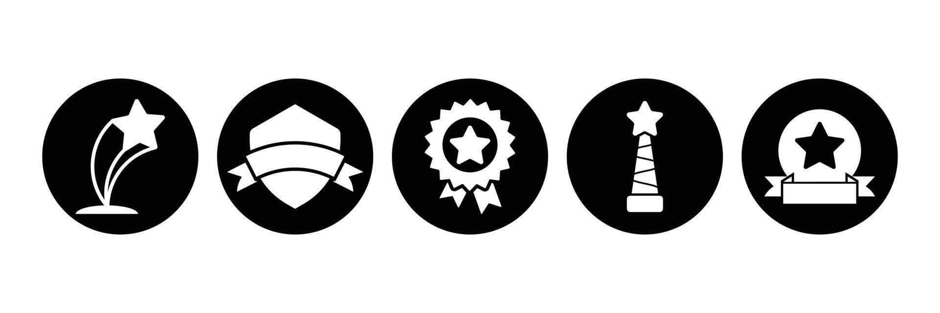 Awards icon collection. trophy illustration sign. winner symbol. vector