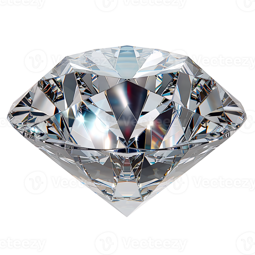 Diamond on isolated transparent background png