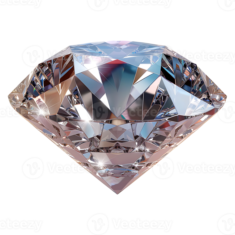 Diamond on isolated transparent background png