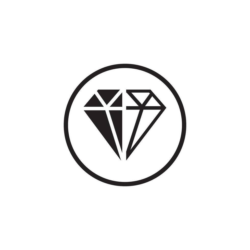 Diamond Logo Template icon illustration design vector