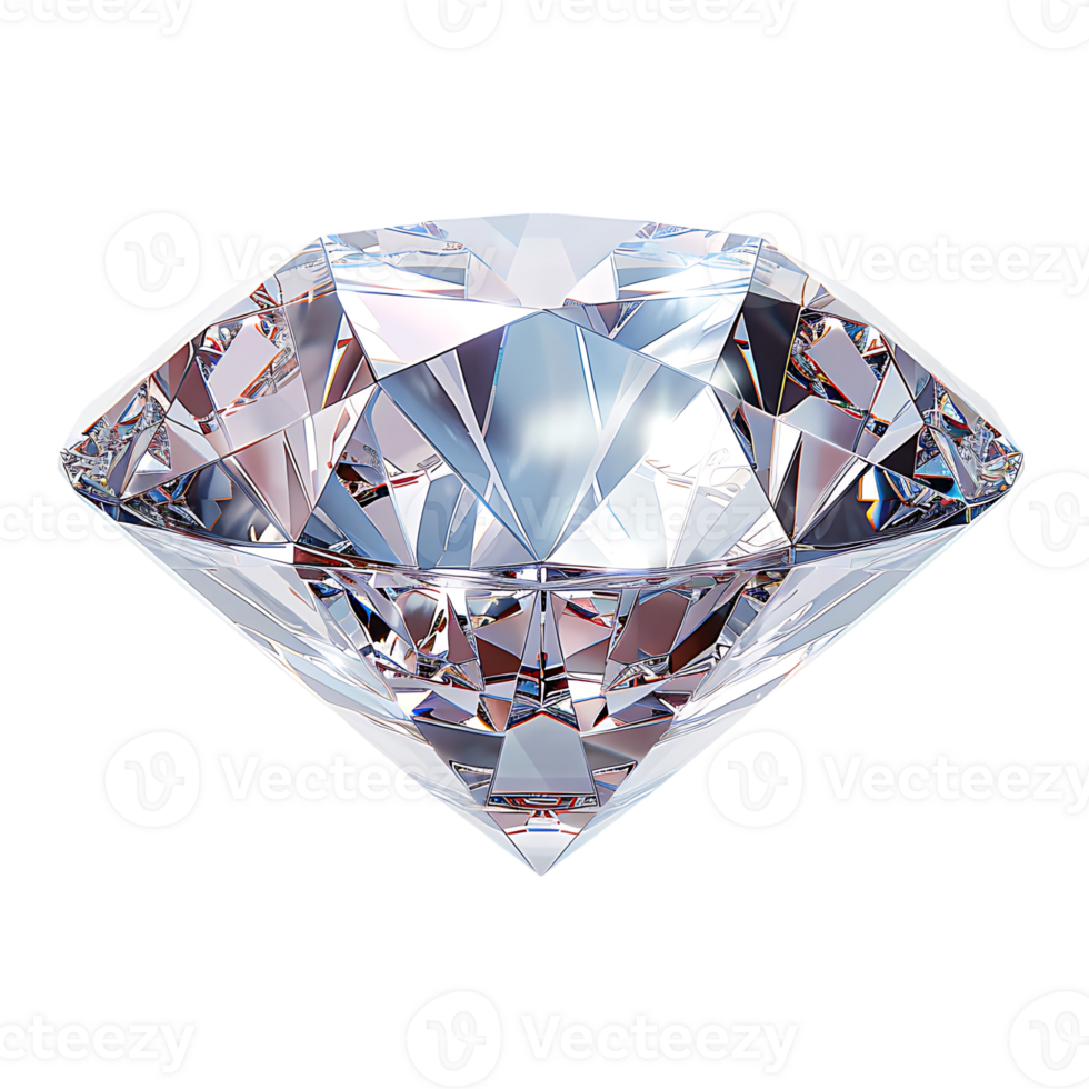 Diamond on isolated transparent background png