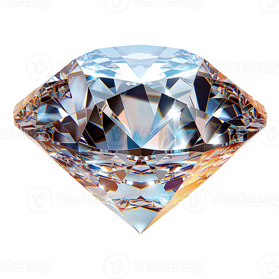 Diamond on isolated transparent background png