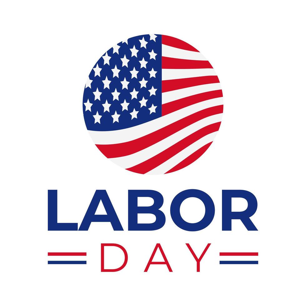 Labor Day Icon Isolated vector