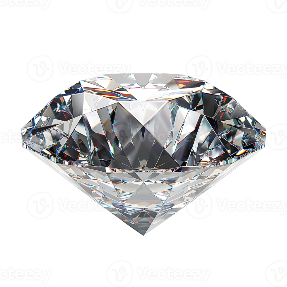 Diamond on isolated transparent background png