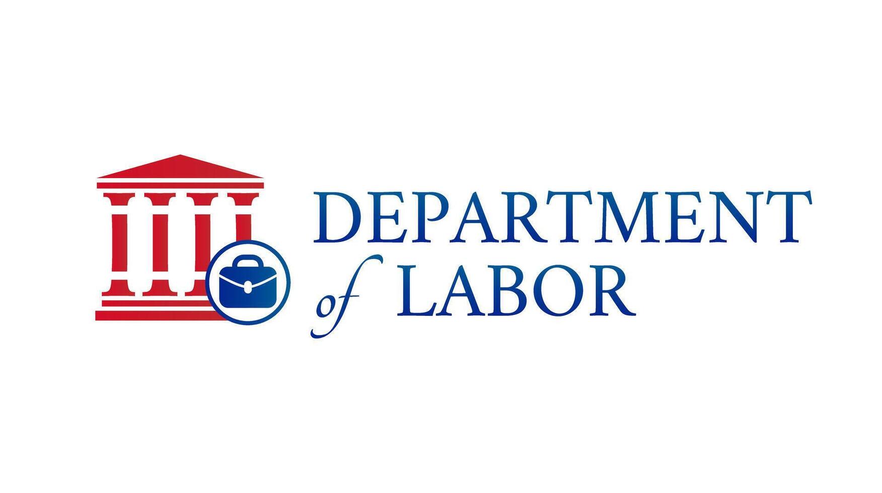 US Department of Labor Icon Illustration vector