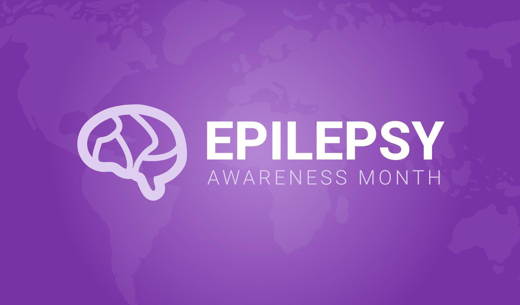 Epilepsy Awareness Month Background Illustration vector