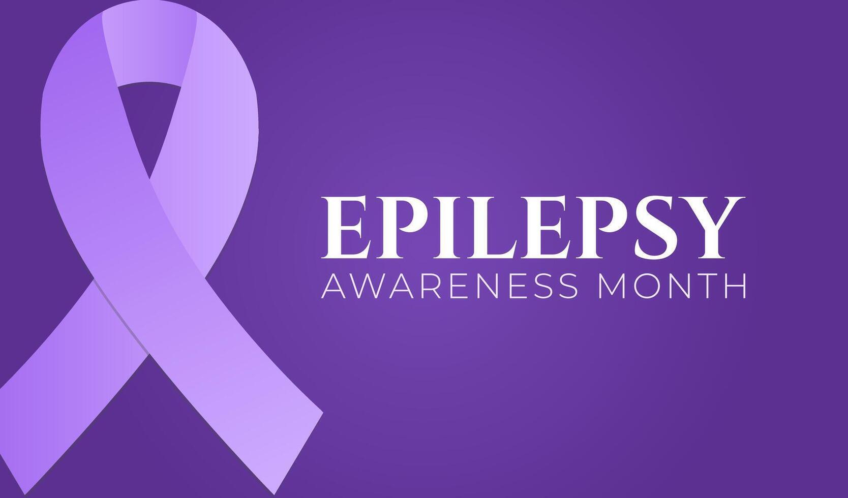 epilepsia conciencia mes antecedentes ilustración vector