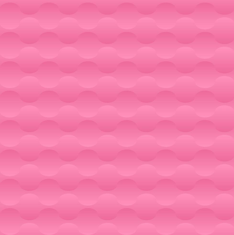 Pink 3D Geometric Wave Pattern vector