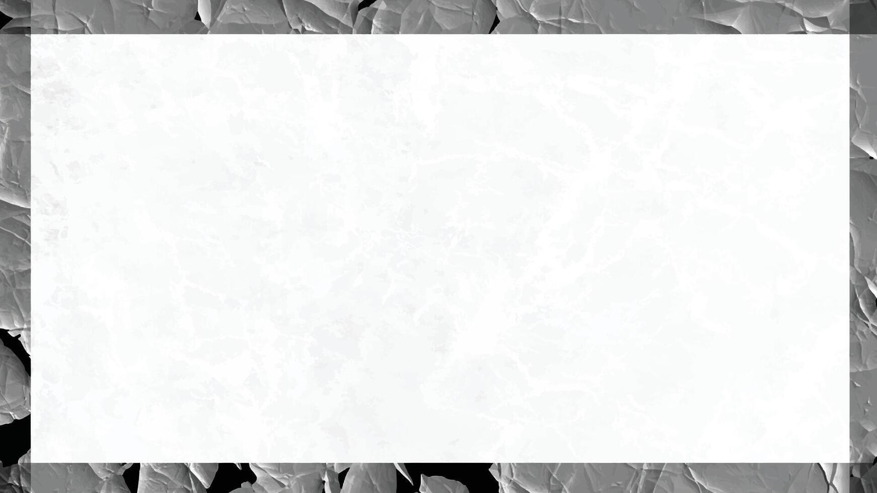 Distressed Grainy Grungy Illustration. Aging frame. Black and White Background. vector