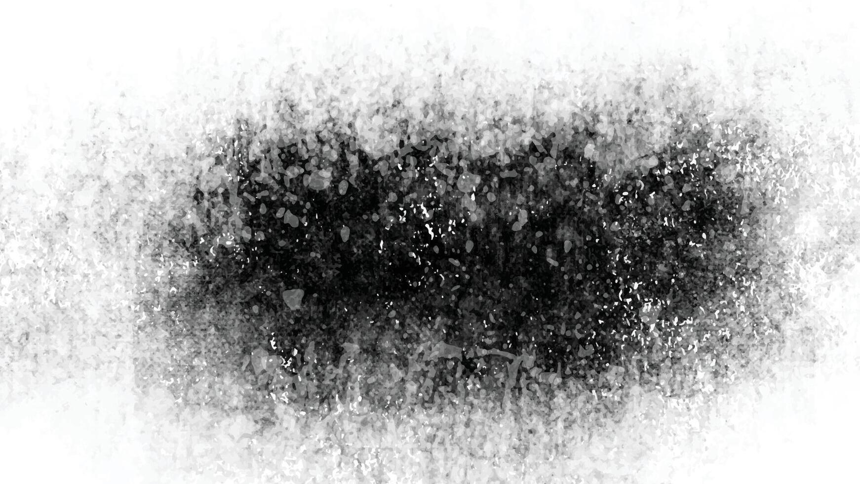 Damaged Dirty grainy texture. Black grain textures. vector
