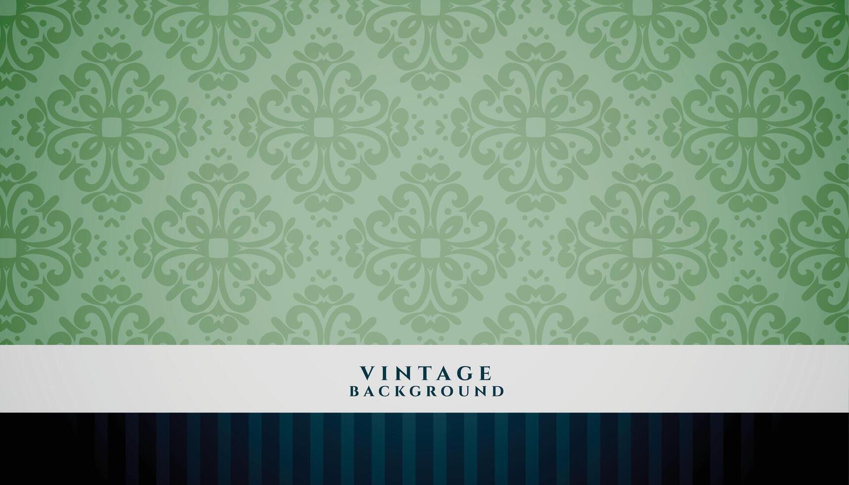 vintage style decorative floral backdrop for invitation card design vector