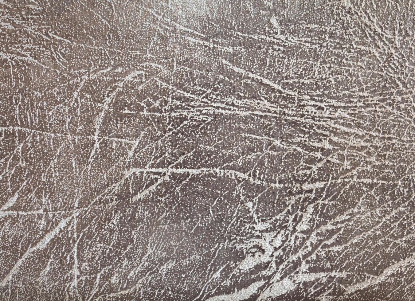 Surface texture of artificial leather sofa bed look like elephant skin photo
