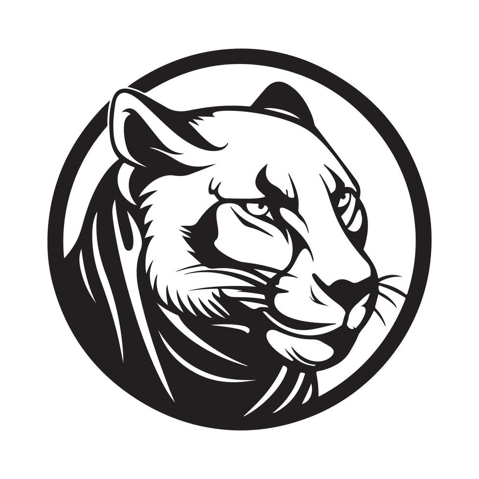 puma logo diseño ilustración en blanco antecedentes vector