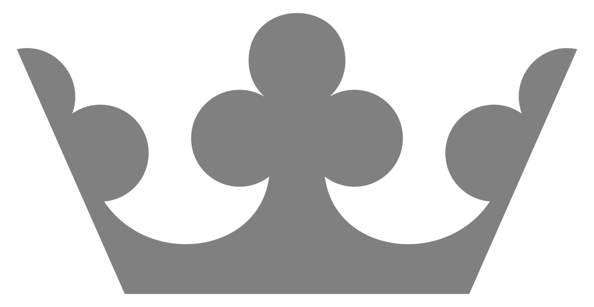 Crown Silhouette, Flat and Simple Style, Can use for Icon, Symbol, Apps, Website, Decoration, Ornate, Pictogram, Logo Gram, and Graphic Design Element. png