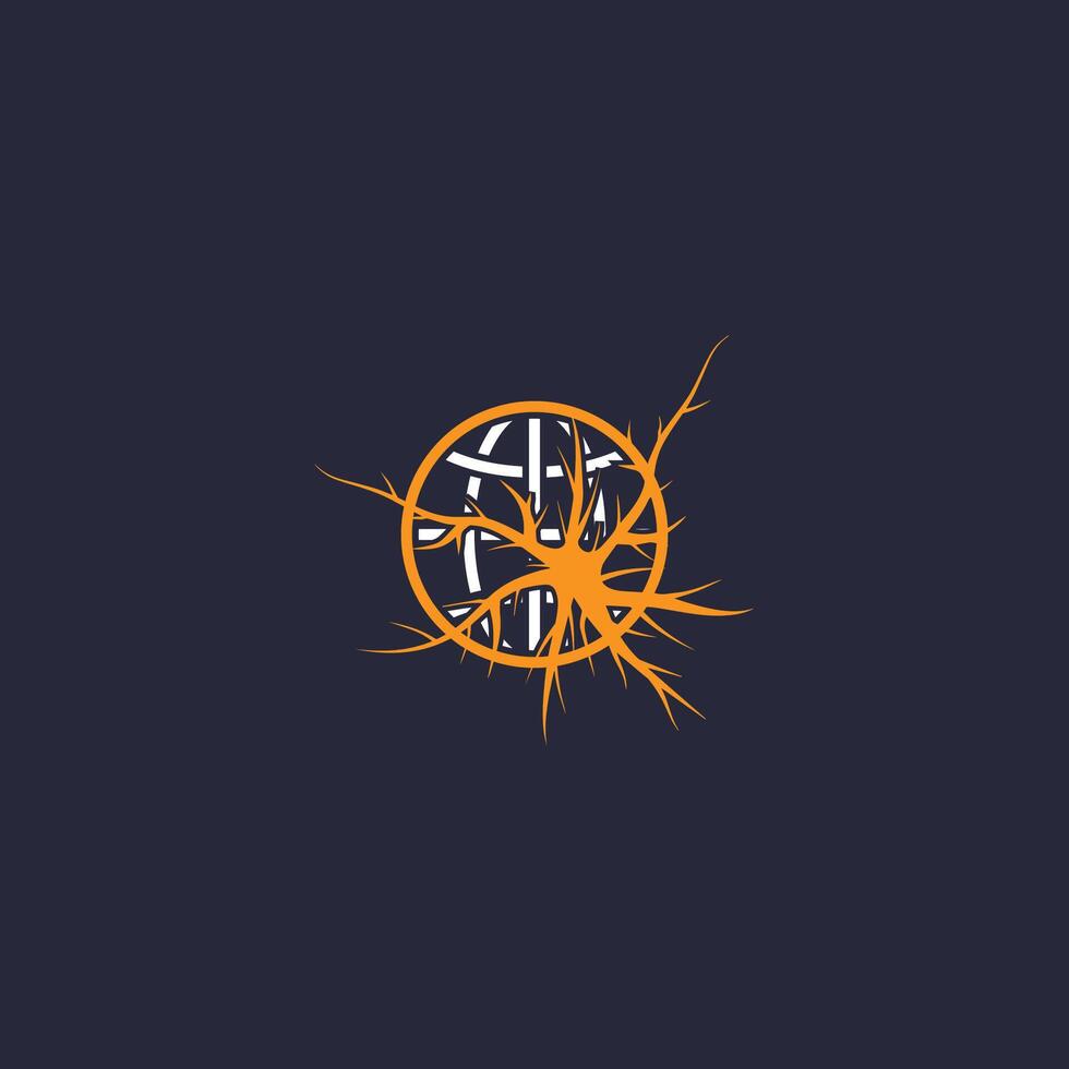 climate change logo vector