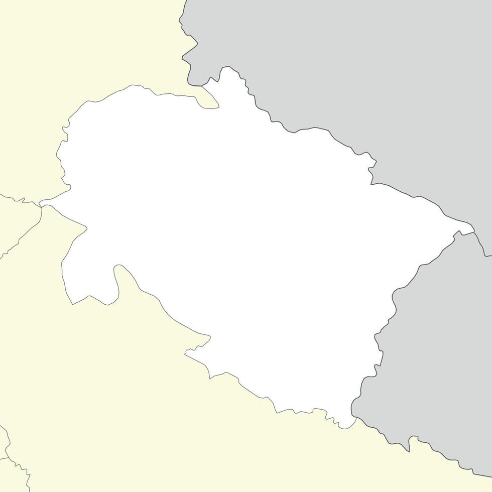 Location map of Uttarakhand is a state of India vector