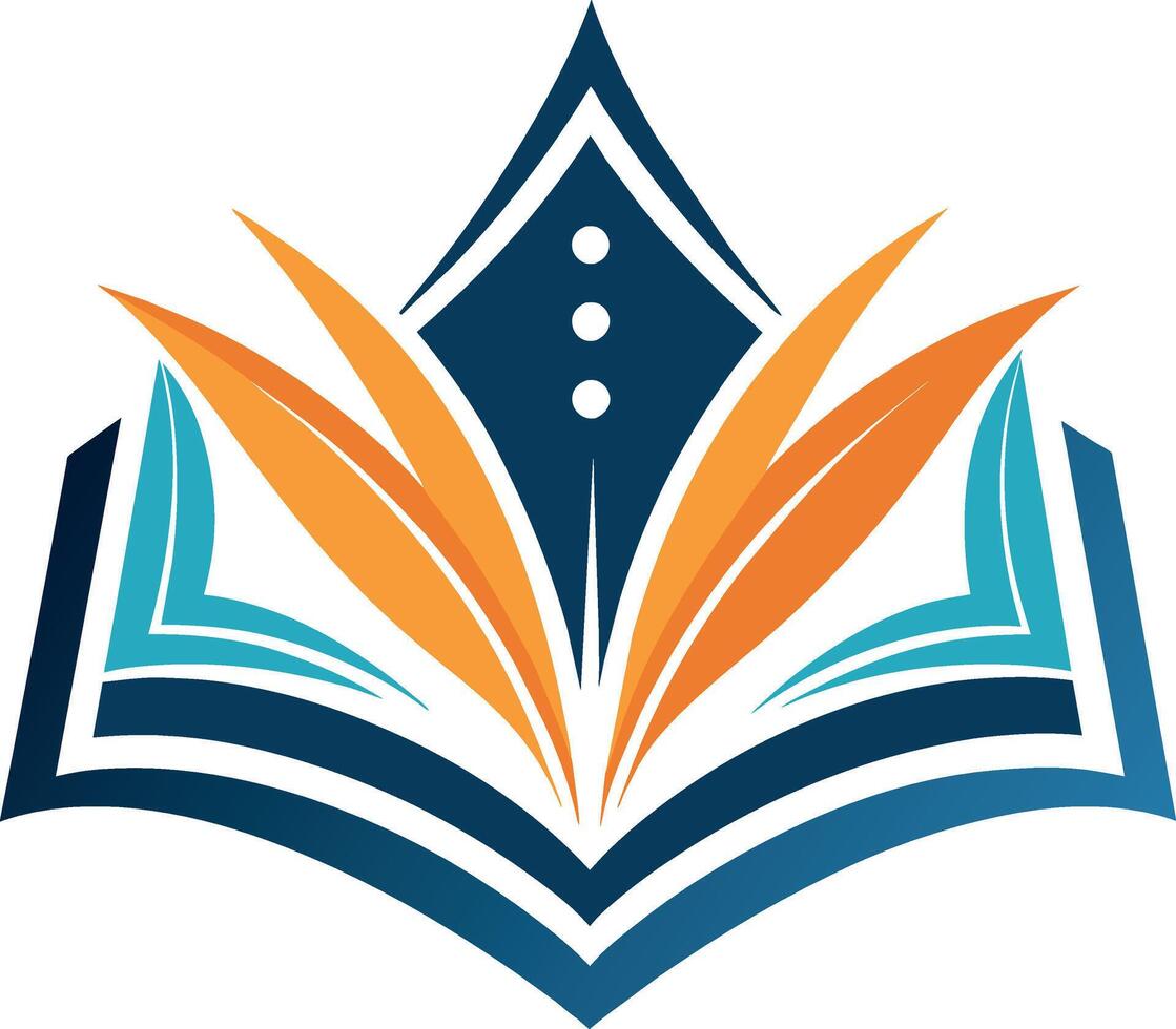 Book Logo illustration vector