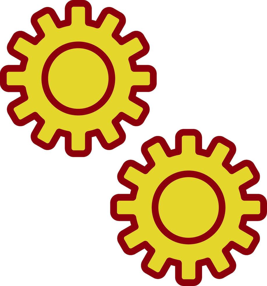 Cogwheel Vintage Icon Design vector