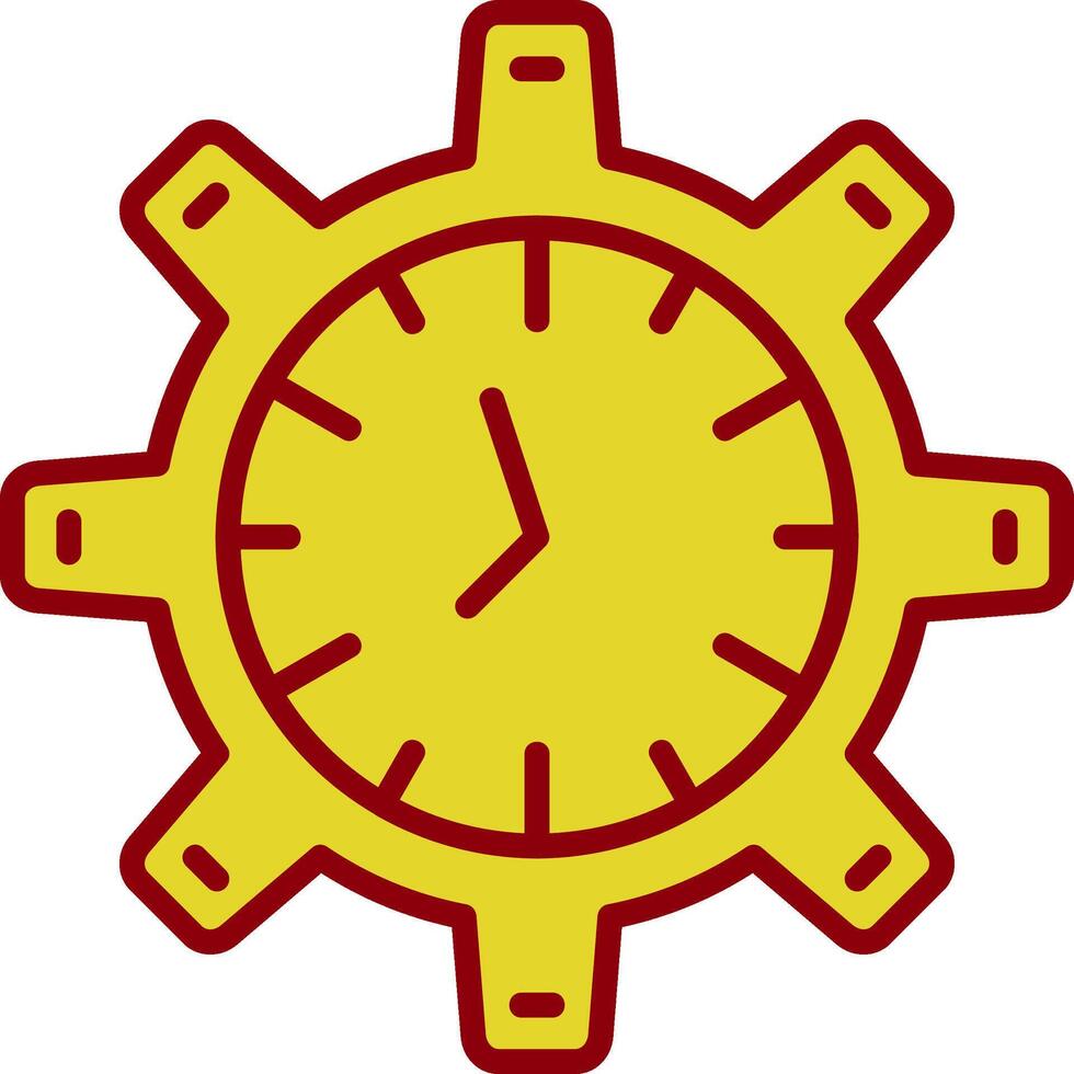 Time management Vintage Icon Design vector