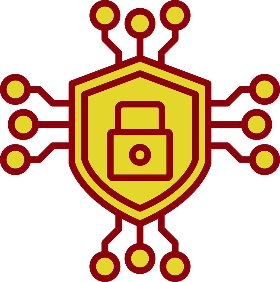Data Encryption Vintage Icon Design vector