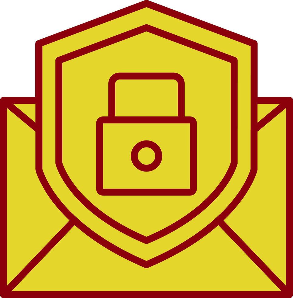 Email Protection Vintage Icon Design vector