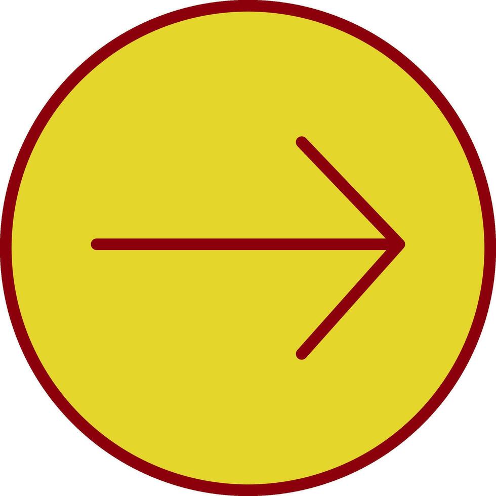 Right Arrow Vintage Icon Design vector