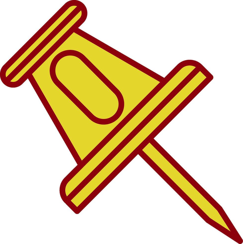 Pin Vintage Icon Design vector