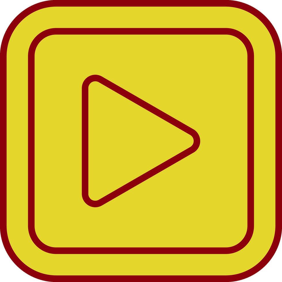 Play Vintage Icon Design vector