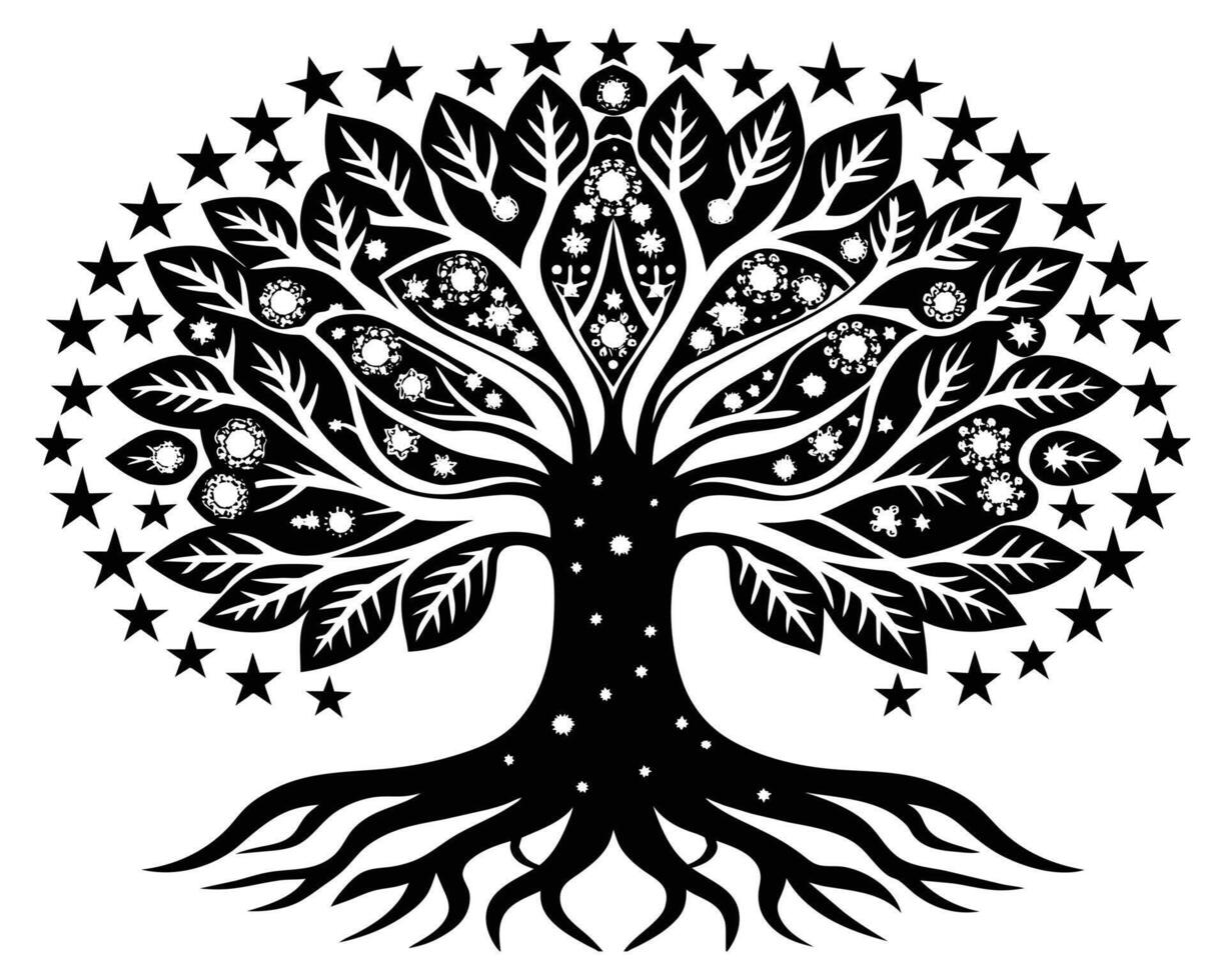 Tree Illustration Drawing vector