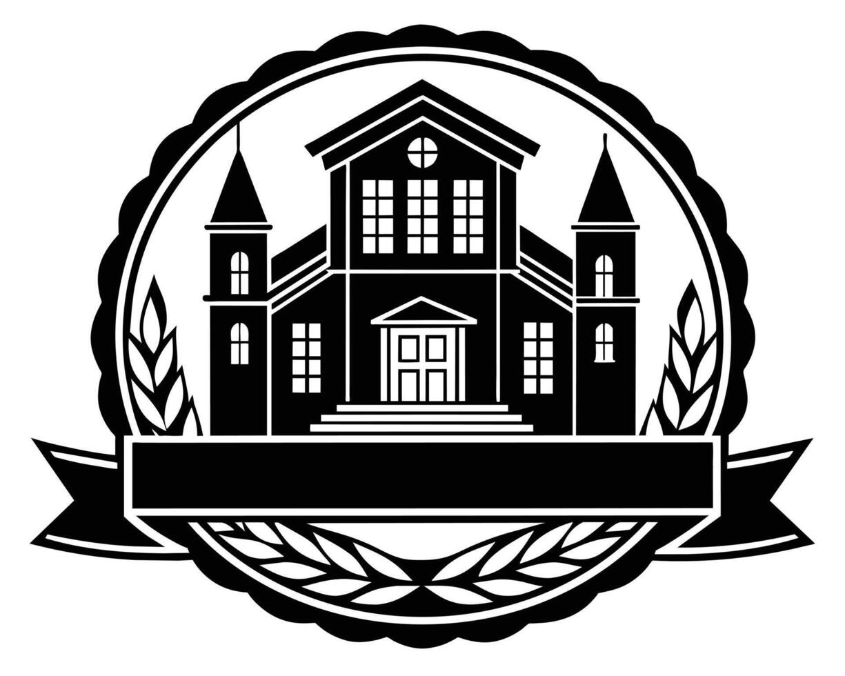 Real estate logo and buildings icon illustration vector