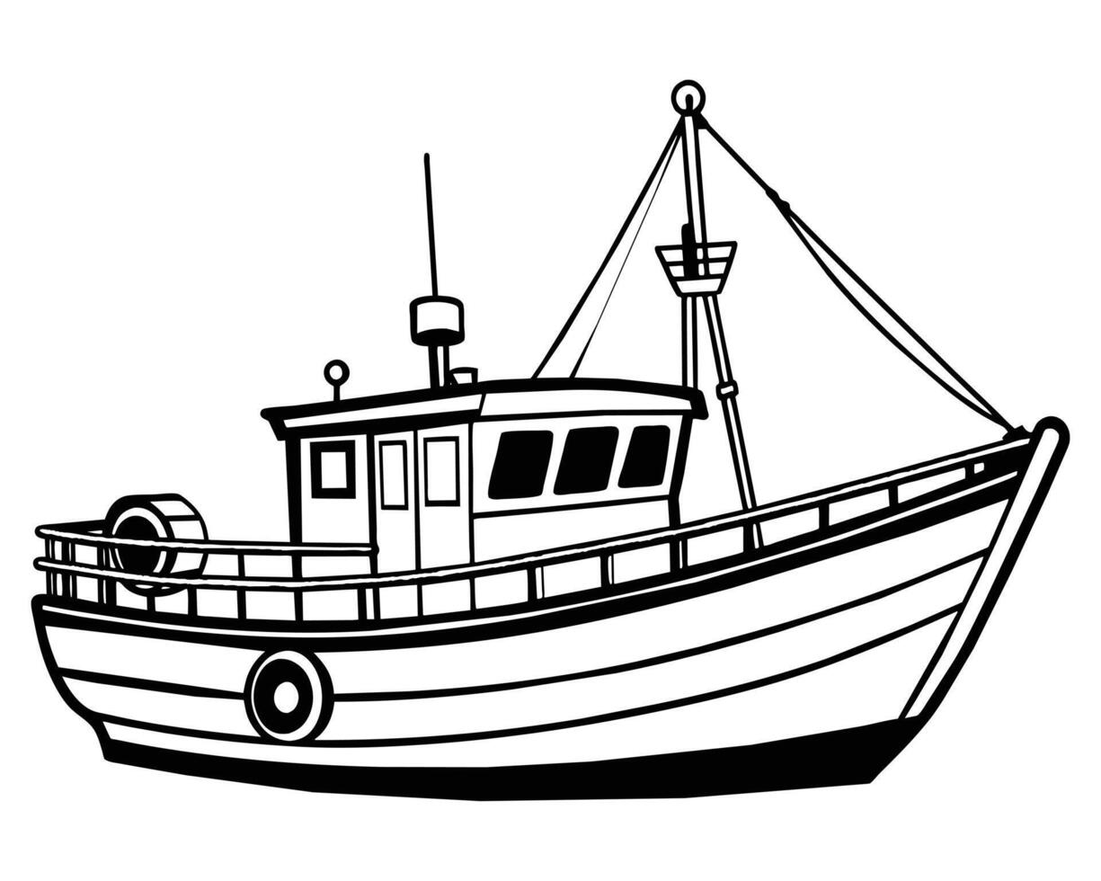 This image is a boat vector