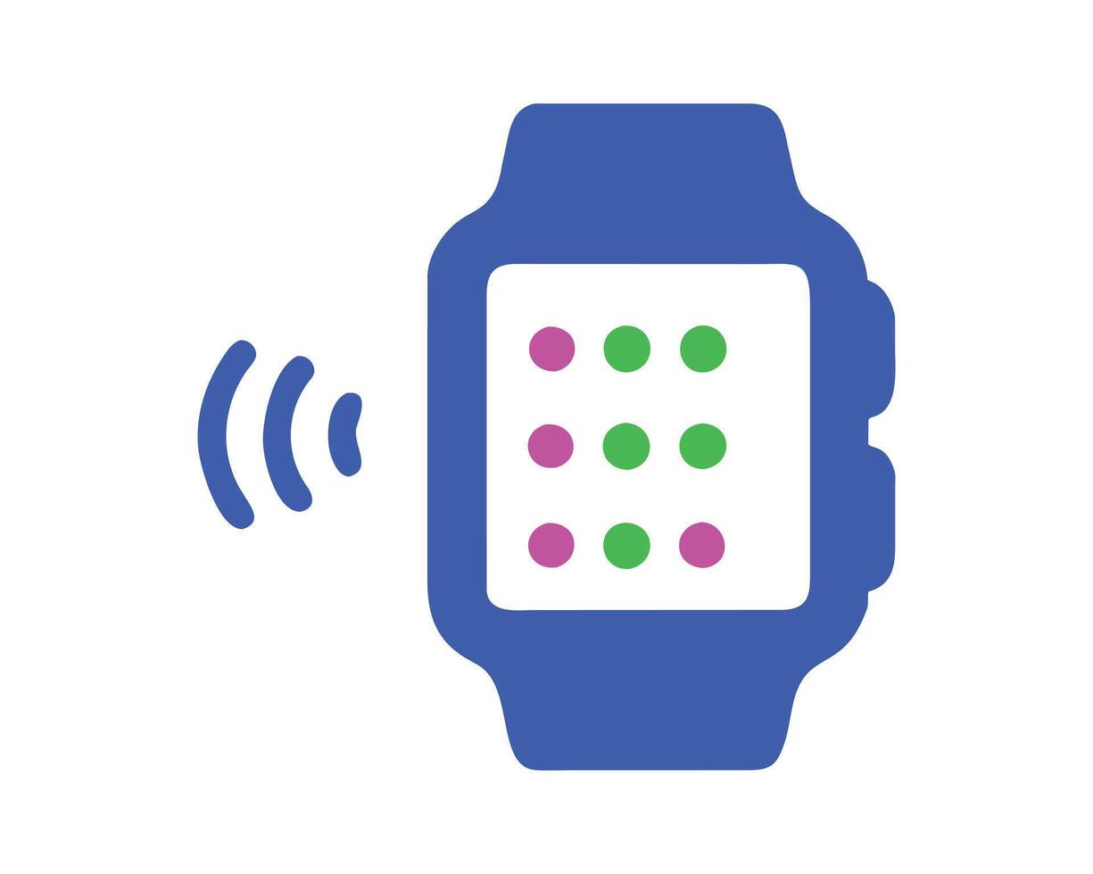 Smart Watch Silhouette vector