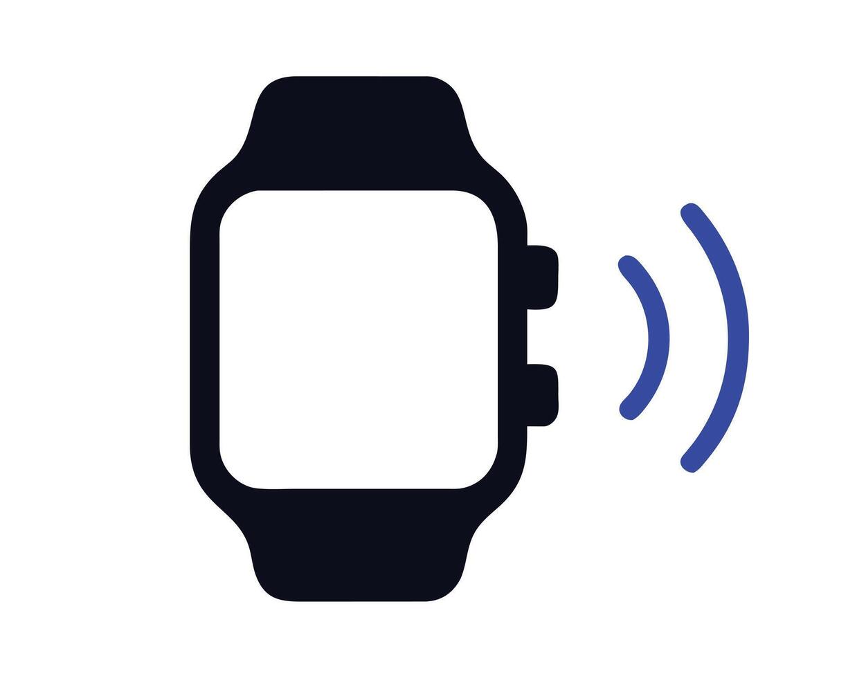 Smart Watch Silhouette vector